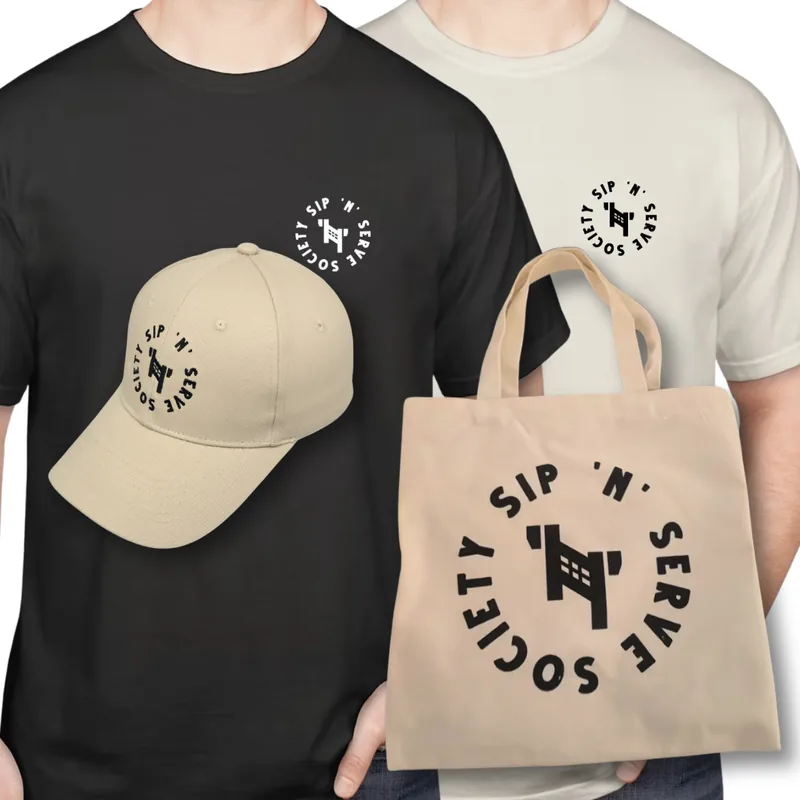 Sip Merch Bundle w/ Both T-Shirts